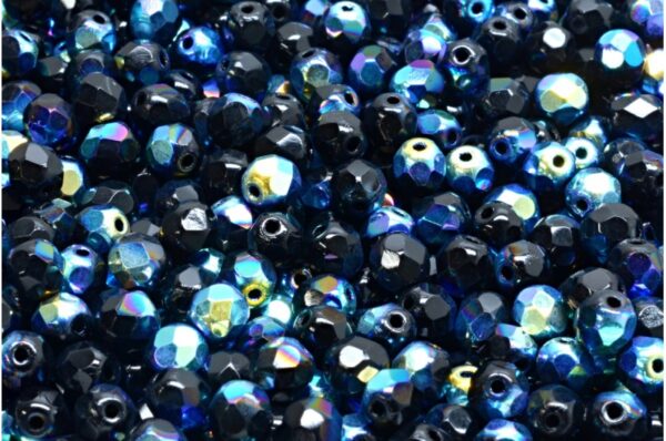 Firepolished Round Beads 5mm - Image 1