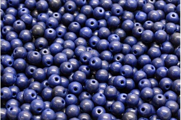 Round Druck Beads 4mm - Image 1