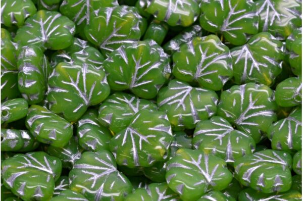 Maple Leaf Beads 13x11mm - Image 1