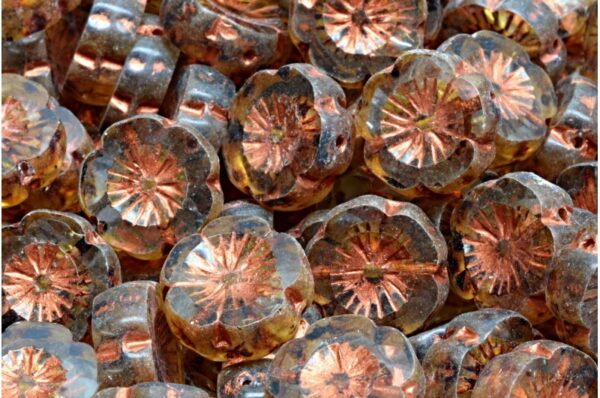 TCB Hawaiian Flower Beads 14x14mm  - Image 1