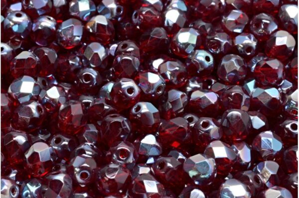 Firepolished Round Beads 6mm - Image 1