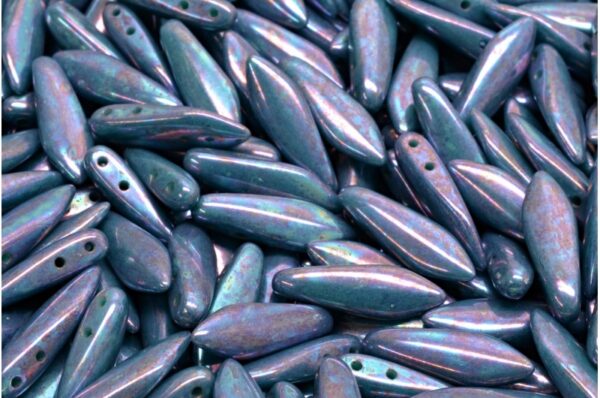 2 Hole Dagger Beads 5x16mm - Image 1