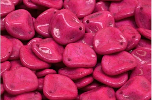 Rose Petal Beads 14x13mm - Image 1