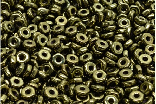 Hex Nut  Beads 2x5mm - Image 1