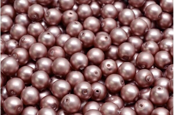 Round Druck Beads 6mm - Image 1