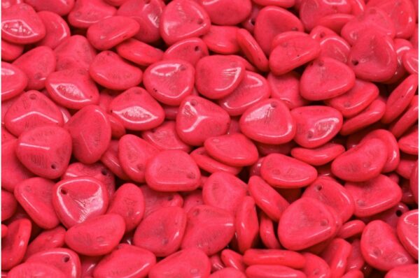 Rose Petal Beads 8x7mm - Image 1