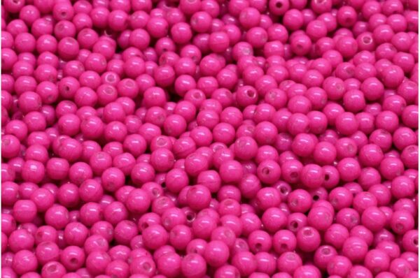 Round Druck Beads 3mm - Image 1