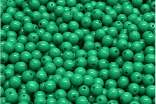 Round Druck Beads 4mm - Image 1