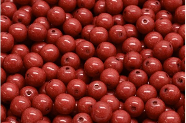 Round Druck Beads 6mm - Image 1