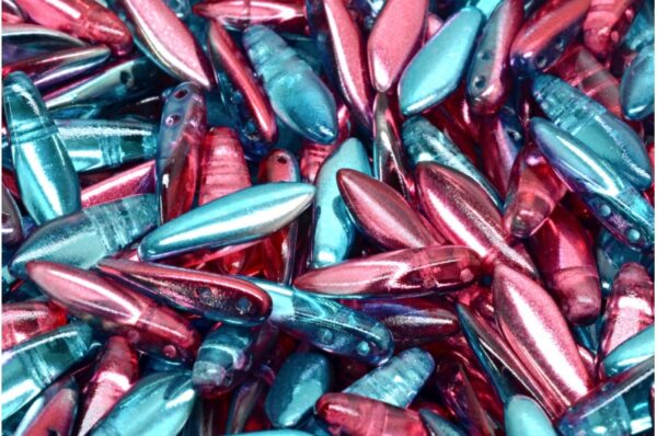 2 Hole Dagger Beads 5x16mm - Image 1