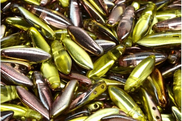 2 Hole Dagger Beads 5x16mm - Image 1