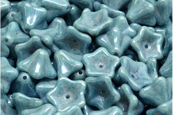 Petunia Flower Beads 8x13mm - Image 1