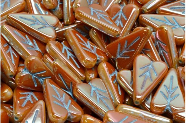 Heart Leaf Bead 16x11mm - Image 1