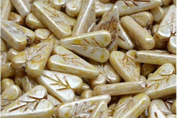 Heart Leaf Bead 16x11mm - Image 1