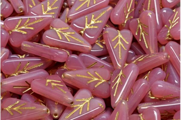 Heart Leaf Bead 16x11mm - Image 1