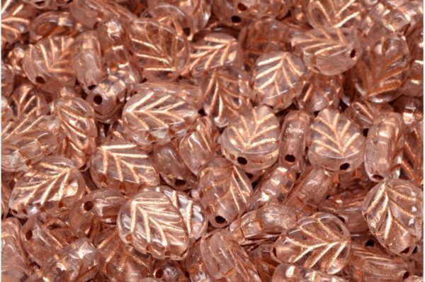 Mint Leaf Beads 10x8mm - Image 1