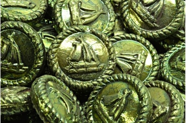 Boat Medallion 20x20mm - Image 1