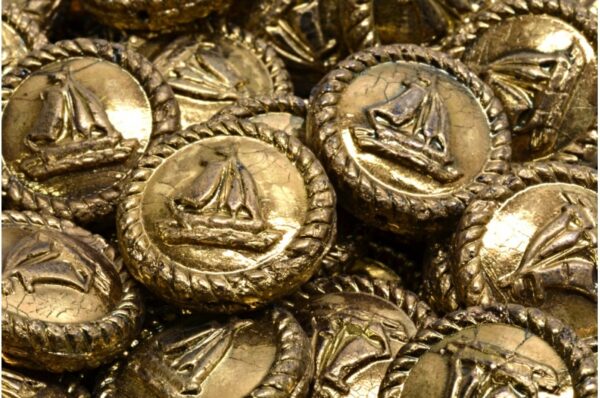 Boat Medallion 20x20mm - Image 1