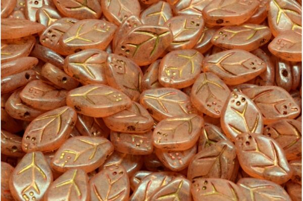 Cherry Leaf Beads 7x12mm - Image 1