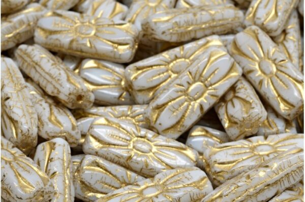 Flower Rectangle Beads - Image 1