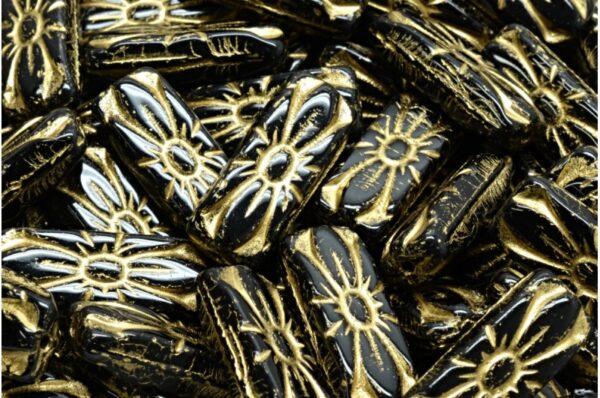 Flower Rectangle Beads - Image 1