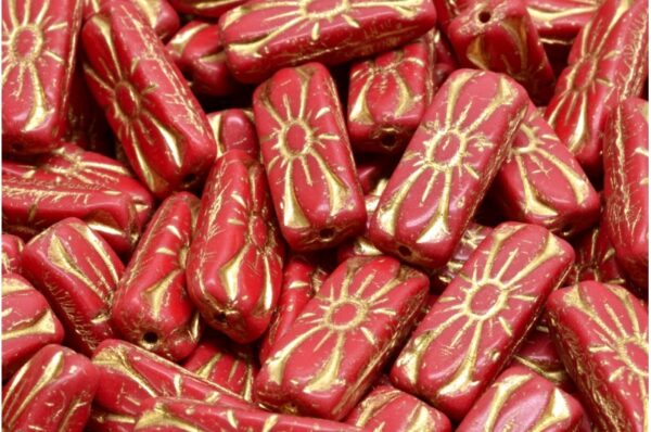 Flower Rectangle Beads - Image 1