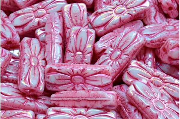 Flower Rectangle Beads - Image 1