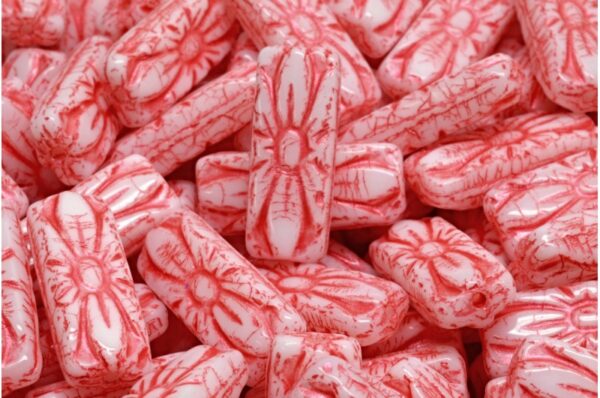 Flower Rectangle Beads - Image 1