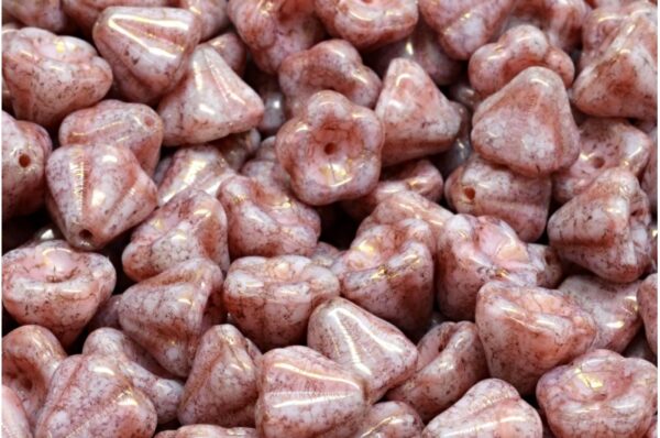 Bell Flower Beads 8x10mm - Image 1