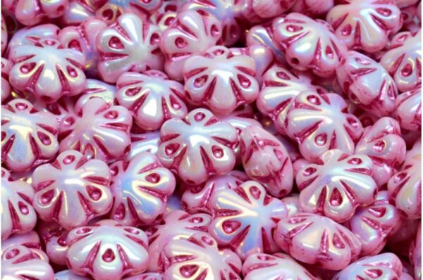 Folklore Flower Beads 11x11mm - Image 1