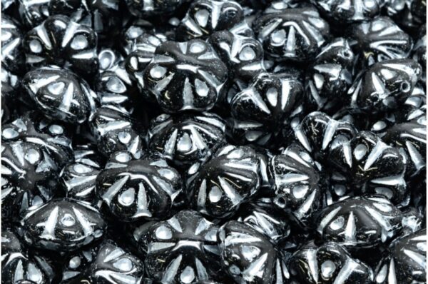 Folklore Flower Beads 11x11mm - Image 1