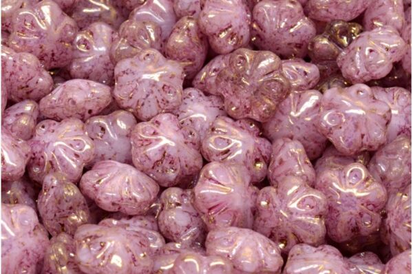 Folklore Flower Beads 11x11mm - Image 1