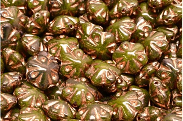 Folklore Flower Beads 11x11mm - Image 1