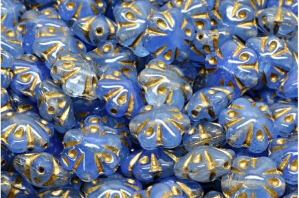 Folklore Flower Beads 11x11mm - Image 1