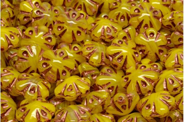 Folklore Flower Beads 11x11mm - Image 1
