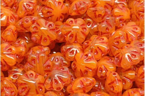 Folklore Flower Beads 11x11mm - Image 1