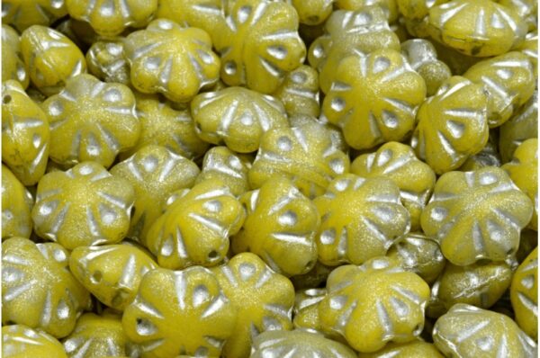 Folklore Flower Beads 11x11mm - Image 1