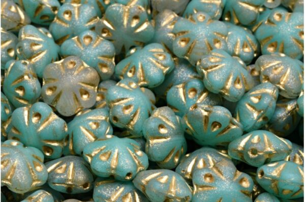 Folklore Flower Beads 11x11mm - Image 1
