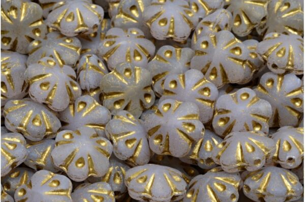 Folklore Flower Beads 11x11mm - Image 1