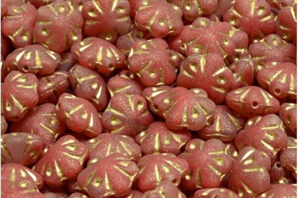 Folklore Flower Beads 11x11mm - Image 1