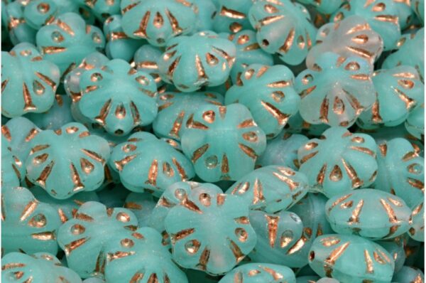 Folklore Flower Beads 11x11mm - Image 1