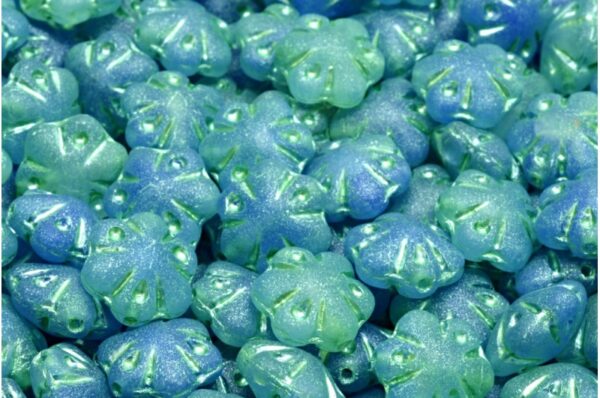 Folklore Flower Beads 11x11mm - Image 1