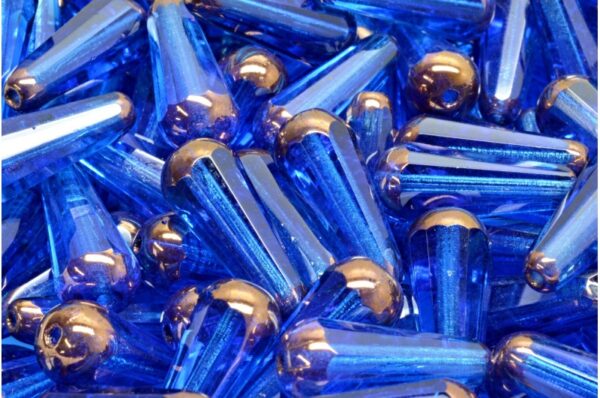 Firepolished Drop Beads 20x9mm - Image 1