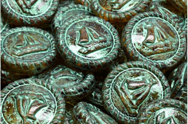 Boat Medallion 20x20mm - Image 1