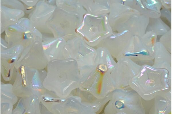 Petunia Flower Beads 8x13mm - Image 1