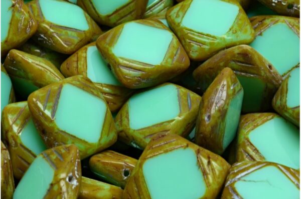 TCB Window Designed Beads 15x15mm - Image 1