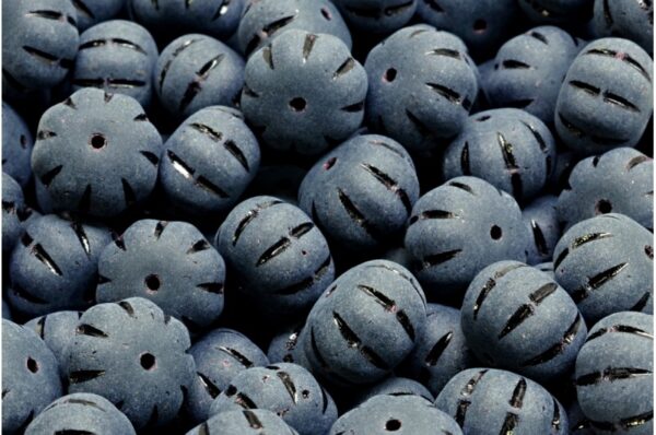 Pumpkin Beads 8x11mm - Image 1