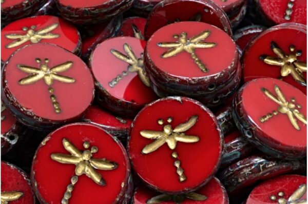 TCB Dragonfly Beads 17x17mm - Image 1