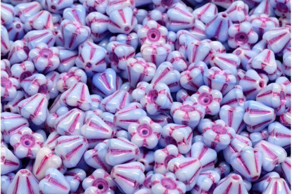 Bell Flower Beads 4x6mm - Image 1