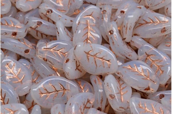 Wavy Leaf Beads 9x14mm - Image 1